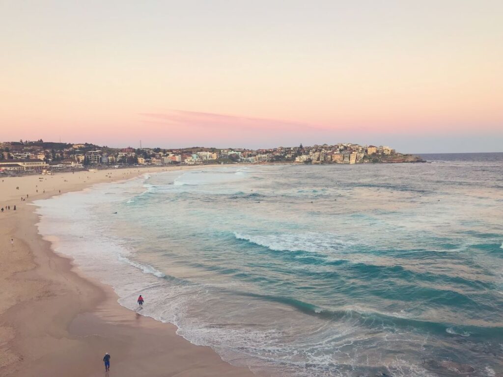 Bondi Beach Sunset Sydney
