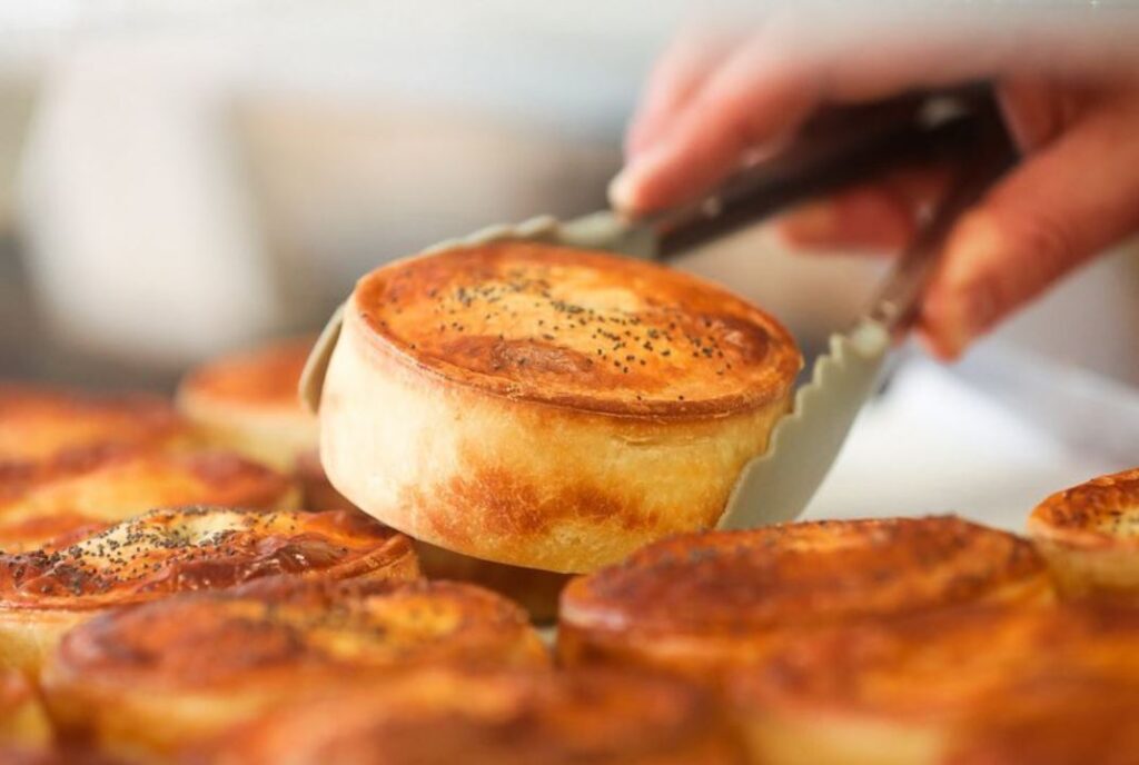 Meat Pies and Baked Goods at Carriageworks Farmers Market