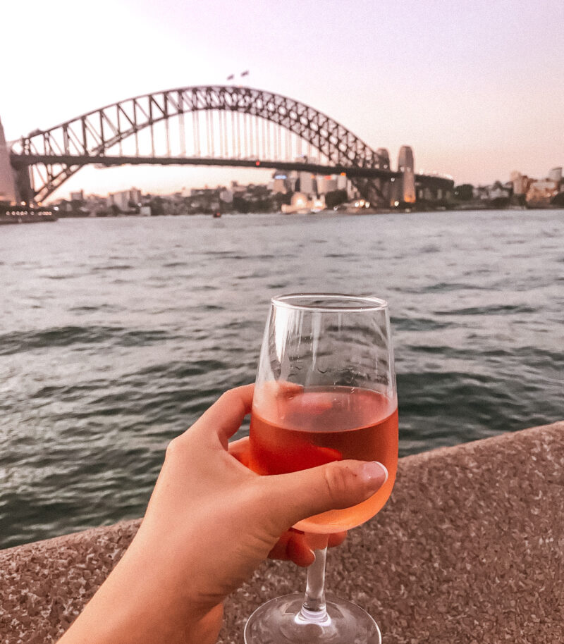 best sydney sunset spot opera bar at circular quay